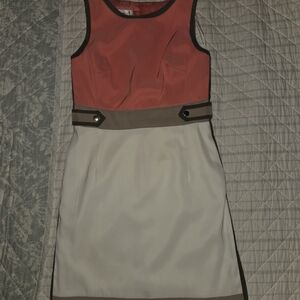 Colorblock Sleeveless Dress